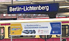 Berlin-Lichtenberg station sign