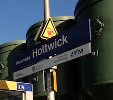 Rosendahl Holtwick station sign