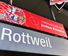 Rottweil station sign