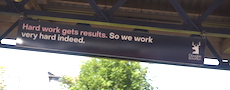 Earlsfield station sign