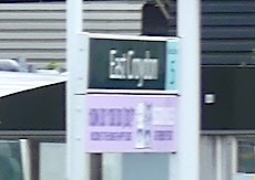 East Croydon station sign