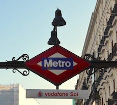 Sol station sign