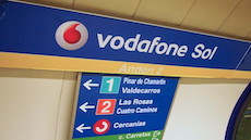 Sol station sign