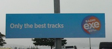 Exmouth station sign