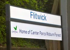 Flitwick station sign