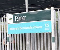 Falmer station sign