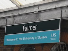 Falmer station sign