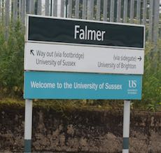 Falmer station sign
