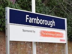 Farnborough Main station sign