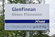 Glenfinnan station sign