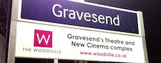 Gravesend station sign