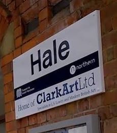 Hale station sign