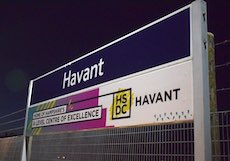 Havant station sign