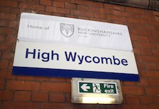 High Wycombe station sign