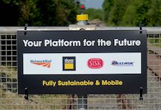 Honeybourne station sign