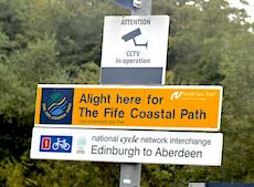 Inverkeithing station sign
