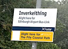Inverkeithing station sign