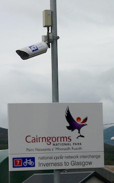 Kingussie station sign