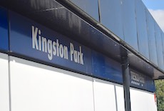 Kingston Park station sign