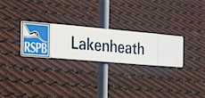 Lakenheath station sign