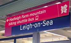 Leigh-on-Sea station sign