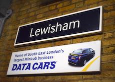 Lewisham station sign
