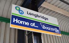 Longbridge station sign