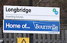 Longbridge station sign
