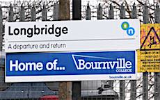 Longbridge station sign