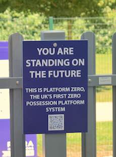 Long Marston station sign