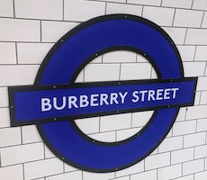 Bond Street station sign