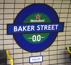Baker Street station sign
