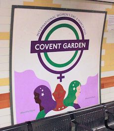 Covent Garden station sign