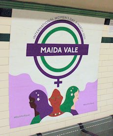 Maida Vale station sign