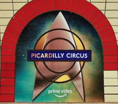 Piccadilly Circus station sign