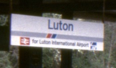 Lut station sign