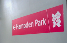 Mount Florida station sign