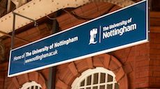 Nottingham station sign