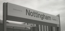 Nottingham station sign