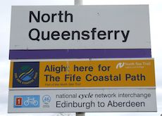 North Queensferry station sign