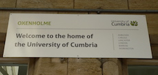 Oxenholme station sign