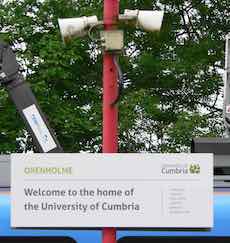 Oxenholme station sign