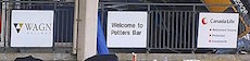 Potters Bar station sign