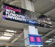 Plymouth station sign