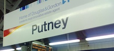 Putney station sign