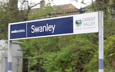 Swanley station sign