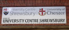 Shrewsbury station sign