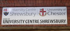 Shrewsbury station sign