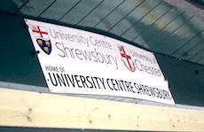 Shrewsbury station sign