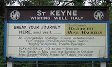 St Keyne station sign